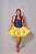 Fantasia Princesa Branca de Neve Adulto Vestido com Tiara para Festa Carnaval Teatro Dia das Crianças Animação Recreação Aniversário - Imagem 6
