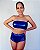 Conjunto Biquini Hot Pant Cropped Top e Calcinha Feminino Metalizado Adulto Fantasia Bloquinho Festa de Rua Carnaval - Imagem 2