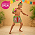 Fantasia Indio Infantil Masculino Menino Dia do Indio Folclore Carnaval Festa Traje Criança Comemoração Festa a Fantasia - Imagem 8