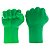 Luva Gigante Hulk Fantasia Vingadores Acessório Super Herói Verde Brinquedo Dia das Crianças Festa Aniversário Bloquinho Carnaval - Imagem 4