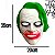 Máscara Coringa Cosplay Joker Palhaço Vilão Acessório Fantasia Festa Halloween Dia das Bruxas - Imagem 4
