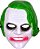 Máscara Coringa Cosplay Joker Palhaço Vilão Acessório Fantasia Festa Halloween Dia das Bruxas - Imagem 3