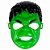 Máscara Hulk Fantasia Vingadores Acessório Super Herói Verde Brinquedo Dia das Crianças Festa Aniversário Bloquinho Carnaval - Imagem 1