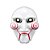 Máscara Jogos Mortais Jigsaw Acessório Cosplay Serial Killer Fantasia Halloween Assassino Festa Dia das Bruxas Noites do Terror Sexta Feira 13 - Imagem 2