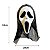 Máscara Pânico com Capuz Acessório Fantasia Ghostface Scream Cosplay Morte Terror Festa Halloween Dia das Bruxas Carnaval - Imagem 6