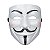 Máscara Anonymous Filme V de Vingança Cosplay Hacker Vendetta Guy Fawkes Acessório Fantasia Halloween Festa Dia das Bruxas Noites do Terror - Imagem 2