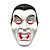 Máscara Vampiro Conde Drácula  Acessório Assustador Fantasia Festa Halloween Dia das Bruxas Noites do Terror - Imagem 1