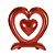 Balão Coração Vermelho de Mesa Metalizado Enfeite Pingente Decoração para Dia dos Namorados Aniversário de Casamento Namoro Comemoração Dia das Mães Enfeite Dia dos Pais - Imagem 1