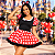 Fantasia Minnie Adulto Cosplay Princesa Vestido Ratinha Animação de Festa de Aniversário Dia das Crianças Carnaval Bloquinho Recreação Cosplay Evento Temático - Imagem 7