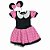 Fantasia Minnie Infantil Bebê Vestido Princesa Ratinha Festa de Aniversário Dia das Crianças Presente Menina Carnaval Bloquinho - Imagem 2