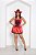 Fantasia Vestido Mosqueteira Adulto Traje Medieval Feminino Guerreira Francesa Carnaval Halloween Zumbi Terror - Imagem 6