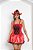 Fantasia Vestido Mosqueteira Adulto Traje Medieval Feminino Guerreira Francesa Carnaval Halloween Zumbi Terror - Imagem 4