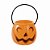 Kit Mini Baldes Pacote Abóbora Caveira Caldeirão Enfeite Decoração Halloween Mesa de Doces Lembrancinha Festa Halloween - Imagem 2