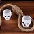 Mini Balde Caveira Cabeça de Esqueleto Enfeite Decoração Halloween Mesa Doces Lembrancinha Festa Dia das Bruxas Terror - Imagem 4