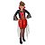 Fantasia Vampirinha Infantil Vestido Vampira com Gola Infantil Drácula Feminina Festa Halloween Dia das Bruxas Carnaval Vampirinha Infantil - Imagem 1