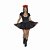 Saia Luxo Halloween Adulto com Renda Bruxa Vampira Caveira Mexicana Dia de Los Muertos Carnaval Noites do Terror Zumbi - Imagem 1