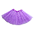 Saia de Tule Adulto Tutu com Brilho Glitter Ballet Fantasia Carnaval Bloco de Rua Acessório Bloquinho Folia Halloween Dia Das Bruxas Carnaval Noites do Terror Zumbi - Imagem 12