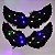 Asa de Anjo com Led Acessório Penas e Plumas Unissex Anjo Negro Festa Halloween Terror Dia das Bruxas Cosplay - Imagem 5