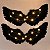 Asa de Anjo com Led Acessório Penas e Plumas Unissex Anjo Negro Festa Halloween Terror Dia das Bruxas Cosplay - Imagem 3
