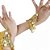 Pulseira com Medalhas Moedas Acessório Fantasia Cigana Odalisca Indiana Cosplay Dançarina Árabe Dança do Ventre - Imagem 2