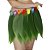 Saia Havaiana Folhas de Palmeira Acessório Fantasia Adão e Eva Hula Hula Festa Havaí Tropical Luau Aloha Bloquinho Carnaval Folia - Imagem 2