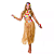 Saia Havaiana 80cm com Flores Fantasia Carnaval Luau Festa Tropical Verão Havaí Aloha Tema Países Feira das Nações - Imagem 1