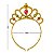 Arco Tiara Coroa de Princesa Acessório Arquinho para Fantasia Rainha Festa de Aniversário Carnaval Dia das Crianças - Imagem 7