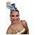 Tiara com Chapéu Cartola de Mágico Colorida com Glitter Cartolinha Acessório Fantasia Look de Bloquinho de Carnaval Folia de Rua - Imagem 15