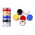 Kit Torre Tinta Cremosa para Maquiagem Artística Pintura Facial e Corporal 5 Cores Make Desenhos e Figuras Recreação Festa Aniversário Carnaval Bloquinho - Imagem 1