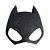 Máscara Mulher Gato Pantera Gatinha com Glitter Cosplay Fantasia Batgirl Festa Halloween Bloquinho Carnaval - Imagem 1