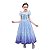 Fantasia Vestido Princesa Elsa Infantil Filme Frozen Festa de Aniversário Presente Dia das Crianças Menina Baile Carnaval Bloquinho de Rua - Imagem 1