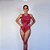 Body Feminino Collant Tamanho (M/G) Maiô Metalizado Adulto Moda Brilho Verão Colorido Festa Carnaval Folia Fantasia Bloquinho Xuxa - Imagem 7