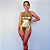 Body Feminino Collant Tamanho (M/G) Maiô Metalizado Adulto Moda Brilho Verão Colorido Festa Carnaval Folia Fantasia Bloquinho Xuxa - Imagem 3