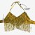 Conjunto Metalizado Paetê Lantejoulas Carnaval Top e Saia Figurino Dança do Ventre Traje Dançarina Bloquinho Carnaval - Imagem 9