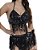 Conjunto Metalizado Paetê Lantejoulas Carnaval Top e Saia Figurino Dança do Ventre Traje Dançarina Bloquinho Carnaval - Imagem 6