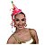 Tiara Palhacinha Colorida Acessório Cosplay Palhaça Colombina Carnaval Bloquinho Aniversário Festa Tema Circo Picadeiro - Imagem 2