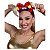 Tiara Xuxa Rainha dos Baixinhos Acessório Fantasia Festa Anos 90 Xou da Xuxa Paquita Anos 80 Retrô Carnaval Bloquinho - Imagem 1