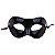 Máscara Veneziana Festa de Gala Baile de Máscaras Básica Lisa Adulto Acessório Cosplay Don Juan Carnaval Halloween - Imagem 2