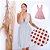 Fantasia Vestido Anos 60 E 80 Midi De Bolinha Poá Retro Vintage Adulto Feminino Festa Fantasia Rockabilly Woodstock - Imagem 7