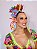 Tiara Bandeirinha Festa Junina Arco com Glitter Luxo Caipirinha Arquinho São João Arraiá Quadrilha Caipira - Imagem 4