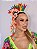 Tiara Bandeirinha Festa Junina Arco com Glitter Luxo Caipirinha Arquinho São João Arraiá Quadrilha Caipira - Imagem 5
