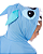 Fantasia Lilo e Stitch Macacão Azul Infantil Alienígena Cachorro Festa de Aniversário Bloquinho Carnaval Presente Dia das Crianças Menino - Imagem 5