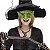 Máscara Duende Verde Goblins Bruxa Mutante Pigmeu Cosplay Homem Aranha Acessório Fantasia Festa Halloween Noites do Terror - Imagem 1