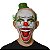 Máscara Palhaço Macabro Smile Halloween Coringa Assassino Sorriso Acessório Fantasia Festa Halloween Noites do Terror Dia das Bruxas - Imagem 4