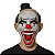 Máscara Palhaço Macabro Smile Halloween Coringa Assassino Sorriso Acessório Fantasia Festa Halloween Noites do Terror Dia das Bruxas - Imagem 3