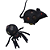 Bichos Gelatinosos Rato Aranha Geleca Decoração Halloween Dia das Bruxas Enfeite Bicho Brincadeira Pegadinha Amigo da Onça - Imagem 1