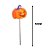 Kit Topo de Bolo Halloween Topper Cobertura Cupcake Enfeite de Mesa Decoração Palito Abóbora Aniversário Halloween Festa Dia das Bruxas - Imagem 5