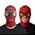 Máscara de Tecido Super Herói Capuz Gorro de Tecido Personagem Touca Flash Infantil Homem Aranha Adultto - Imagem 1