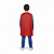 Fantasia Super Homem Infantil Macacão Longo Super Herói Personagem Superman Vingadores Festa Carnaval Dia das Crianças Presente de Aniversário Menino - Imagem 4