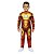 Fantasia Homem de Ferro Infantil Macacão Longo Super Herói Personagem Ironman Vingadores Festa Carnaval Dia das Crianças Presente de Aniversário Menino - Imagem 1